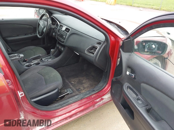 2012 Chrysler 200 LX with VIN 1C3CCBAB5CN200089, listed as a IAAI auction lot 42078609 with 114,384 mi miles and . Bid and sale history available at carsss.com. Image 5.