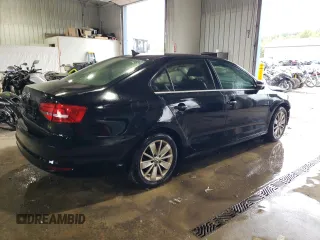 2015 Volkswagen Jetta Sedan 1.8T SE w/Connectivity with VIN 3VWD07AJ9FM404693, listed as a Copart auction lot 73733274 with 168,594 mi miles and Clean Title. Bid and sale history available at carsss.com. Image 3.