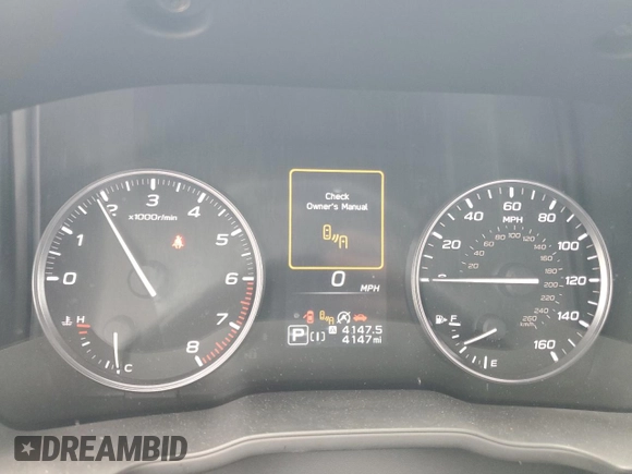 2025 Subaru Forester Premium with VIN JF2SLDDCXSH501267, listed as a Copart auction lot 57899865 with 4,147 mi miles and Salvage title. Bid and sale history available at DreamBid. Image 9.