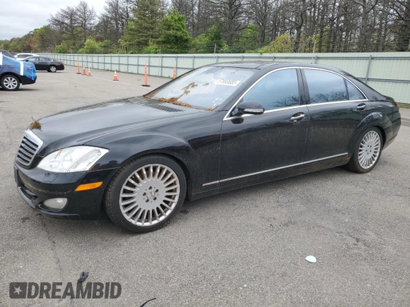 2007 Mercedes-Benz S 550 z VIN WDDNG86X67A131688, wystawiony jako Copart lot #57993685 z przebiegiem 143 631 mil mil oraz Czysty tytuł • Clean title. Historia ofert i sprzedaży dostępna na DreamBid. Obrazek 1.