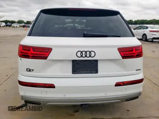 2019 Audi Q7 Premium Plus with VIN WA1LHAF73KD035542, listed as a Copart auction lot 60474105 with 75,950 mi miles and Salvage title. Bid and sale history available at DreamBid. Image 6.