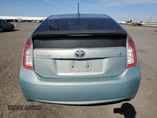2012 Toyota Prius One with VIN JTDKN3DU9C5407301, listed as a Copart auction lot 54890755 with 137,539 mi miles and Salvage Title. Bid and sale history available at DreamBid. Image 6.