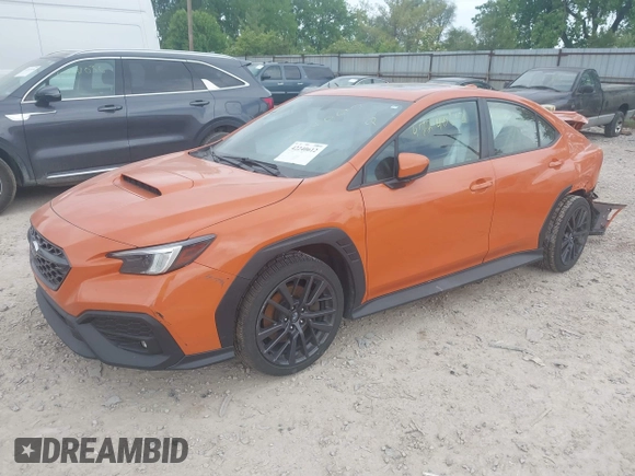 2022 Subaru WRX Premium with VIN JF1VBAF66N9007528, listed as a IAAI auction lot 42240612 with 99,347 mi miles and . Bid and sale history available at DreamBid. Image 2.