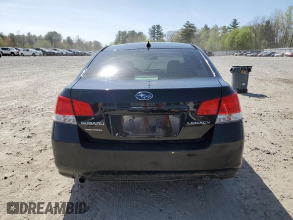 2012 Subaru Legacy Limited with VIN 4S3BMBK62C3020893, listed as a Copart auction lot 54986085 with 191,027 mi miles and Clean Title. Bid and sale history available at carsss.com. Image 6.