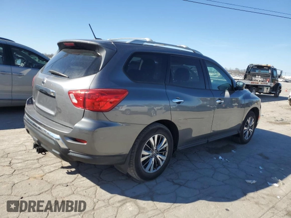 2018 Nissan Pathfinder S with VIN 5N1DR2MN0JC652704, listed as a Copart auction lot 47430255 with 169,306 mi miles and Clean Title. Bid and sale history available at carsss.com. Image 3.
