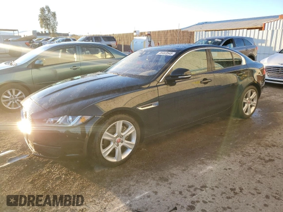 2017 Jaguar XE with VIN SAJAD4BN8HA971280, listed as a Copart auction lot 46463545 with 63,351 mi miles and Clean Title. Bid and sale history available at DreamBid. Image 1.