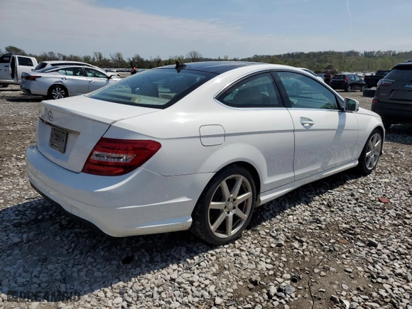 2013 Mercedes-Benz C-Class C 250 with VIN WDDGJ4HB9DF992589, listed as a Copart auction lot 53608145 with 220,908 mi miles and Clean Title. Bid and sale history available at carsss.com. Image 3.