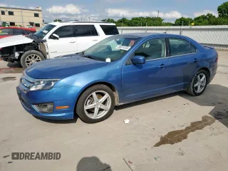 2010 Ford Fusion SE with VIN 3FAHP0HA3AR343534, listed as a Copart auction lot 58674155 with 55,037 mi miles and Clean title. Bid and sale history available at DreamBid. Image 1.