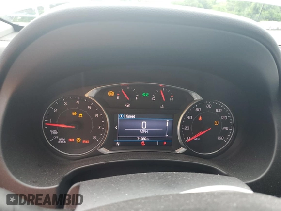 2019 GMC Terrain SLE with VIN 3GKALTEV6KL163800, listed as a Copart auction lot 60887855 with 71,360 mi miles and Salvage title. Bid and sale history available at DreamBid. Image 9.