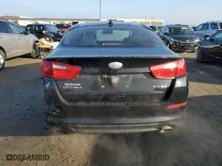 2014 Kia Optima EX with VIN 5XXGN4A77EG297857, listed as a Copart auction lot 46176715 with 150,452 mi miles and Salvage Title. Bid and sale history available at carsss.com. Image 6.