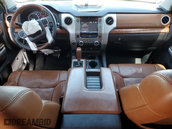 2015 Toyota Tundra Platinum z VIN 5TFAW5F11FX441961, wystawiony jako Copart lot #52326755 z przebiegiem 126 870 mil mil oraz Szkoda całkowita • Salvage title. Historia ofert i sprzedaży dostępna na DreamBid. Obrazek 8.