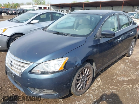 2013 Nissan Sentra SR with VIN 3N1AB7AP5DL658847, listed as a IAAI auction lot 42147997 with 148,444 mi miles and . Bid and sale history available at DreamBid. Image 2.