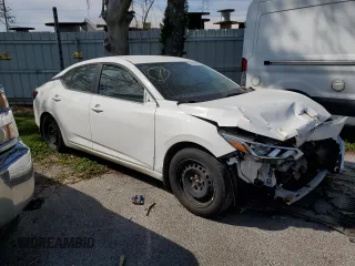 2021 Nissan Sentra S z VIN 3N1AB8BV2MY226738, wystawiony jako Copart lot #50047545 z przebiegiem Nie podano mil oraz Szkoda całkowita • Salvage title. Historia ofert i sprzedaży dostępna na DreamBid. Obrazek 4.