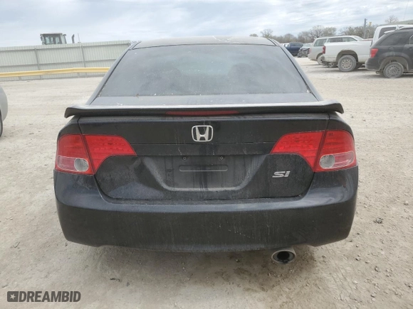 2008 Honda Civic Sdn Si with VIN 2HGFA55548H707913, listed as a Copart auction lot 50355425 with 151,682 mi miles and Salvage Title. Bid and sale history available at carsss.com. Image 6.
