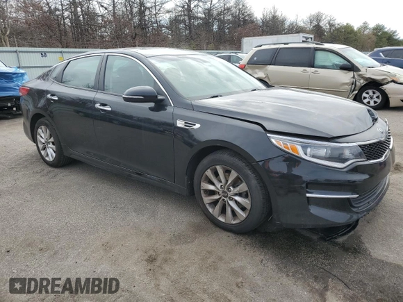 2018 Kia Optima LX with VIN 5XXGT4L31JG273936, listed as a Copart auction lot 51833905 with 72,795 mi miles and Salvage Title. Bid and sale history available at DreamBid. Image 4.