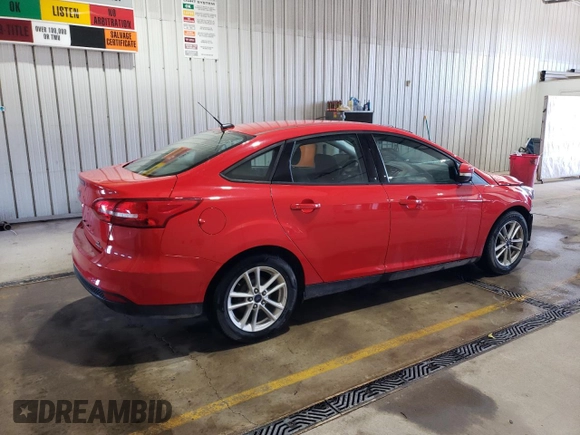 2015 Ford Focus SE with VIN 1FADP3F25FL339406, listed as a Copart auction lot 48316665 with 158,587 mi miles and Salvage Title. Bid and sale history available at DreamBid. Image 3.