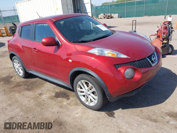 2012 Nissan Juke SL with VIN JN8AF5MV6CT115425, listed as a IAAI auction lot 42217630 with 153,361 mi miles and . Bid and sale history available at carsss.com. Image 1.