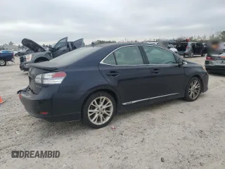 2010 Lexus HS 250h with VIN JTHBB1BA5A2021395, listed as a Copart auction lot 86613024 with 166,612 mi miles and Salvage Title. Bid and sale history available at DreamBid. Image 3.