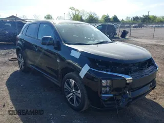 2024 Mitsubishi Outlander Sport S with VIN JA4ARUAU6RU025195, listed as a IAAI auction lot 42072187 with 5,804 mi miles. Bid and sale history available at carsss.com. Image 1.