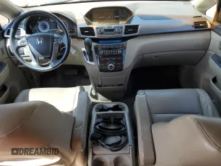 2012 Honda Odyssey Touring with VIN 5FNRL5H90CB076810, listed as a Copart auction lot 53124915 with 178,316 mi miles and Salvage Title. Bid and sale history available at DreamBid. Image 8.