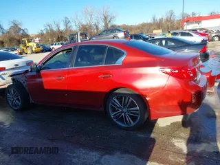 2014 Infiniti Q50 Sport with VIN JN1BV7AR5EM690783, listed as a IAAI auction lot 41024574 with 79,813 mi miles and . Bid and sale history available at DreamBid. Image 15.