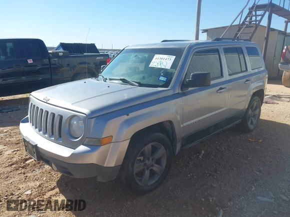2014 Jeep Patriot High Altitude with VIN 1C4NJPFA4ED819007, listed as a IAAI auction lot 41381473 with 154,963 mi miles and . Bid and sale history available at carsss.com. Image 2.