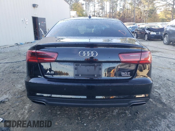 2018 Audi A6 Sport with VIN WAUF3AFC8JN056410, listed as a Copart auction lot 77576274 with 61,920 mi miles and Salvage Title. Bid and sale history available at carsss.com. Image 6.