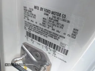 2023 Ford Transit Connect XL with VIN NM0LS7S26P1571914, listed as a IAAI auction lot 42344719 with Not provided miles and . Bid and sale history available at DreamBid. Image 9.