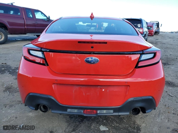 2023 Subaru BRZ Limited with VIN JF1ZDBF17P8702650, listed as a Copart auction lot 87126474 with 16,767 mi miles and Salvage Title. Bid and sale history available at carsss.com. Image 6.