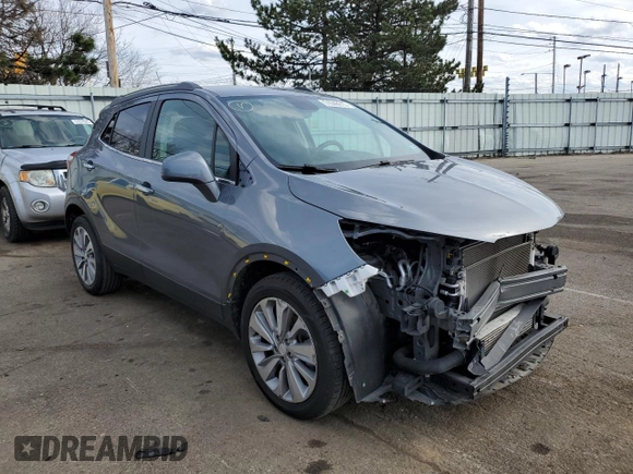 2020 Buick Encore Preferred with VIN KL4CJASB1LB005113, listed as a Copart auction lot 51048615 with 50,292 mi miles and Salvage Title. Bid and sale history available at carsss.com. Image 4.