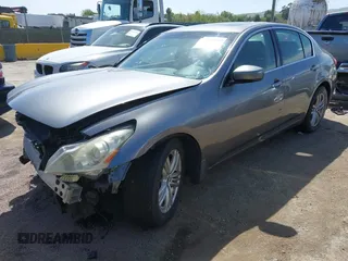 2012 Infiniti G37 Journey with VIN JN1CV6AP0CM620313, listed as a IAAI auction lot 42096265 with 125,723 mi miles. Bid and sale history available at carsss.com. Image 2.