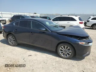 2022 Mazda 3 Carbon Edition with VIN JM1BPACL9N1505259, listed as a Copart auction lot 62248004 with 50,384 mi miles and Salvage Title. Bid and sale history available at DreamBid. Image 4.