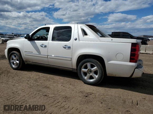 2013 Chevrolet Avalanche LTZ with VIN 3GNTKGE75DG138065, listed as a Copart auction lot 57346095 with 194,389 mi miles and Salvage title. Bid and sale history available at DreamBid. Image 2.