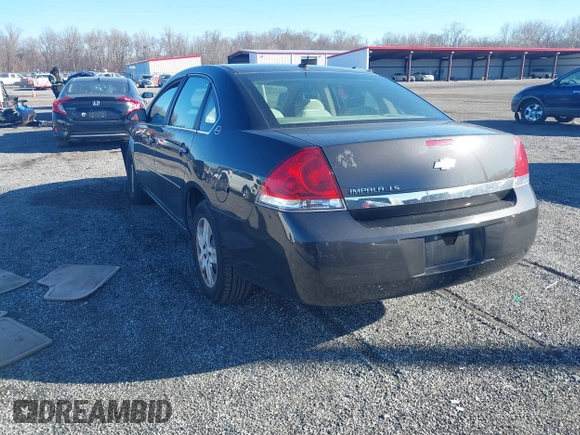 2008 Chevrolet Impala LS with VIN 2G1WB58N581350282, listed as a IAAI auction lot 41822190 with 186,547 mi miles and . Bid and sale history available at DreamBid. Image 3.