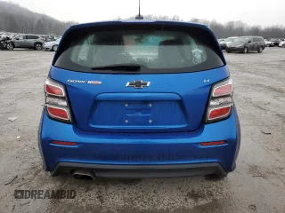 2018 Chevrolet Sonic LT z VIN 1G1JD6SB7J4102103, wystawiony jako Copart lot #85656674 z przebiegiem 29 877 mil mil oraz Szkoda całkowita • Salvage title. Historia ofert i sprzedaży dostępna na DreamBid. Obrazek 6.
