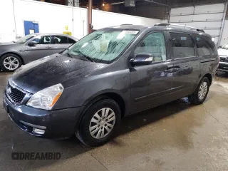 2014 Kia Sedona LX with VIN KNDMG4C70E6543396, listed as a Copart auction lot 54093205 with 149,451 mi miles and Clean Title. Bid and sale history available at carsss.com. Image 1.