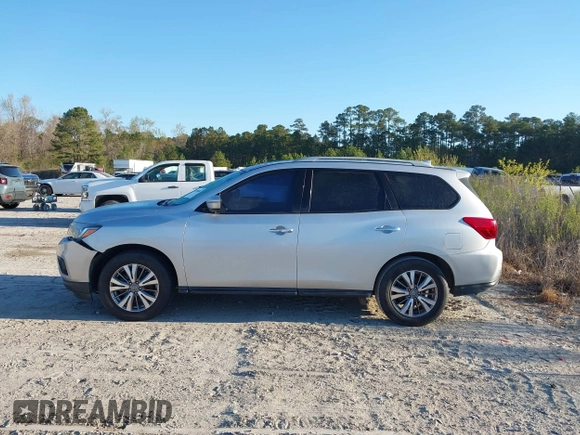2019 Nissan Pathfinder SL with VIN 5N1DR2MN3KC625241, listed as a IAAI auction lot 41900008 with 156,509 mi miles and . Bid and sale history available at DreamBid. Image 14.