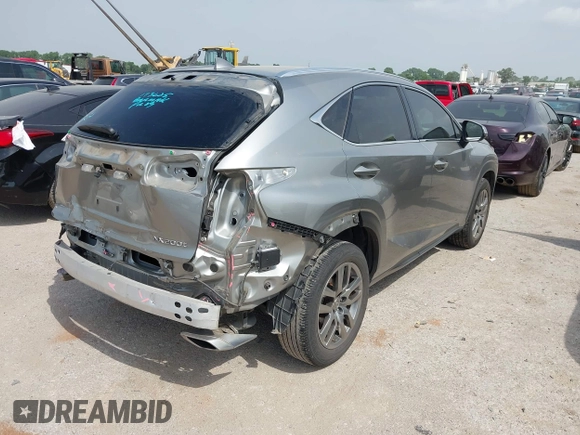 2015 Lexus NX 200t with VIN JTJYARBZ9F2002355, listed as a IAAI auction lot 42234175 with 72,547 mi miles and . Bid and sale history available at DreamBid. Image 4.