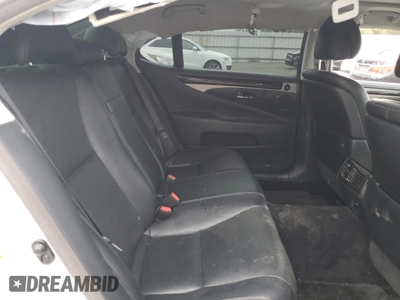 2015 Lexus LS 460 L with VIN JTHGL5EF4F5054959, listed as a Copart auction lot 71831414 with 88,327 mi miles and Salvage title. Bid and sale history available at DreamBid. Image 10.