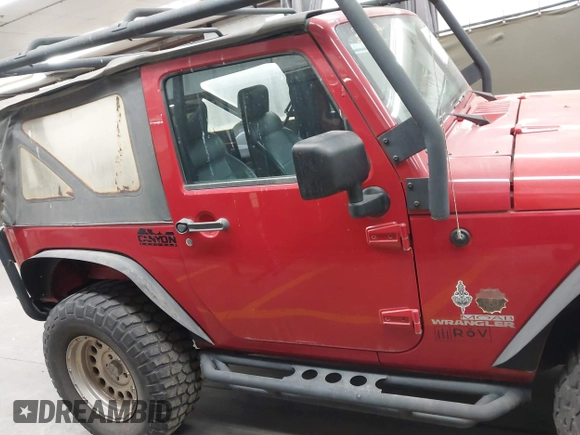 2008 Jeep Wrangler X with VIN 1J4FA24168L556839, listed as a IAAI auction lot 41729032 with 50,578 mi miles and . Bid and sale history available at DreamBid. Image 13.