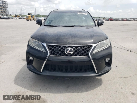 2015 Lexus RX 350 with VIN 2T2BK1BA1FC259489, listed as a Copart auction lot 54937875 with 75,939 mi miles and Salvage Title. Bid and sale history available at DreamBid. Image 5.