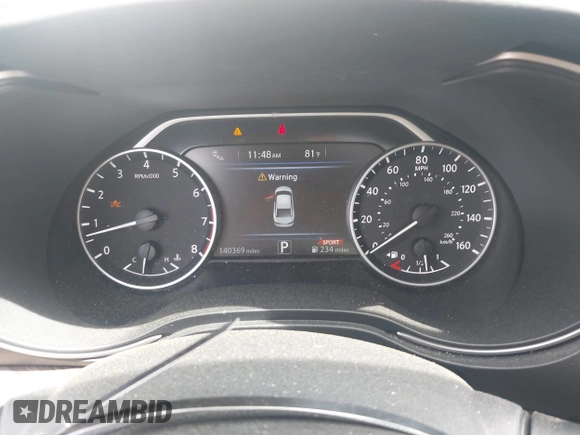 2017 Nissan Maxima S with VIN 1N4AA6AP2HC401078, listed as a IAAI auction lot 42228867 with 140,369 mi miles and . Bid and sale history available at DreamBid. Image 7.