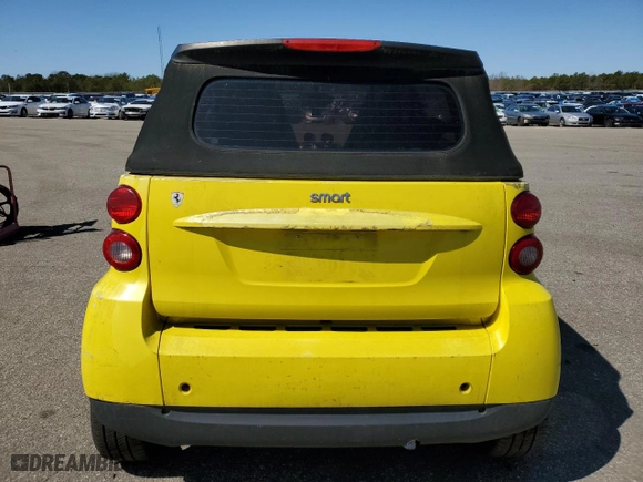 2008 Smart fortwo Passion with VIN WMEEK31X58K124103, listed as a Copart auction lot 51412695 with 16,216 mi miles and Salvage Title. Bid and sale history available at carsss.com. Image 6.