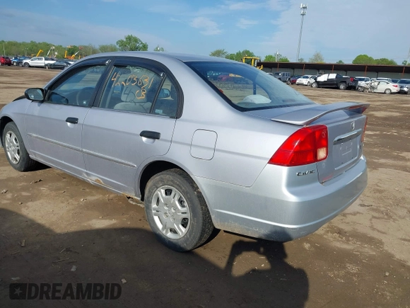 2001 Honda Civic LX z VIN 1HGES16551L050659, wystawiony jako IAAI lot #42203631 z przebiegiem 151 555 mil mil oraz . Historia ofert i sprzedaży dostępna na DreamBid. Obrazek 3.
