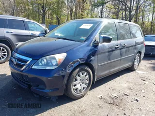 2007 Honda Odyssey LX с VIN 5FNRL382X7B042550, выставлен на аукционе IAAI как лот 42130769 с пробегом 257 480 миль миль и . История ставок и продаж доступна на DreamBid. Изображение 2.