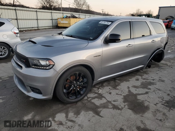 2020 Dodge Durango R/T with VIN 1C4SDHCT5LC154871, listed as a Copart auction lot 85744754 with 60,164 mi miles and Clean title. Bid and sale history available at DreamBid. Image 1.