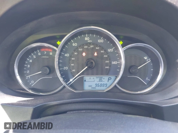 2016 Toyota Corolla L с VIN 2T1BURHE5GC586745, выставлен на аукционе IAAI как лот 41851637 с пробегом 96 889 миль миль и . История ставок и продаж доступна на DreamBid. Изображение 7.