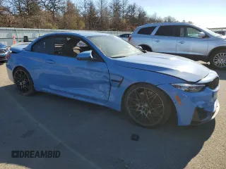 2018 BMW M4 z VIN WBS4Z9C52JED22528, wystawiony jako Copart lot #79901234 z przebiegiem 30 606 mil mil oraz Szkoda całkowita • Salvage title. Historia ofert i sprzedaży dostępna na DreamBid. Obrazek 4.