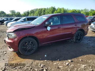 2018 Dodge Durango GT with VIN 1C4RDJDG9JC324041, listed as a Copart auction lot 61187205 with 100,225 mi miles and Salvage title. Bid and sale history available at DreamBid. Image 1.