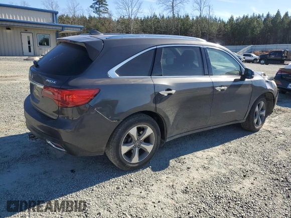 2015 Acura MDX with VIN 5FRYD3H24FB014281, listed as a Copart auction lot 88963145 with 219,167 mi miles and Salvage title. Bid and sale history available at DreamBid. Image 3.